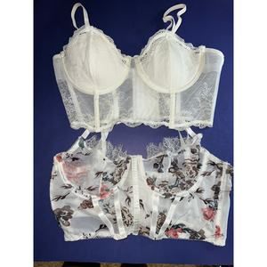 Rue 21 Bra Lot Corset Longline Lingerie Bustier Top Womens Medium Sexy Romantic